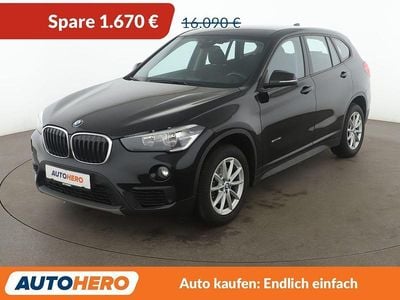 Gebraucht BMW X1 Advantage 136 PS (100 kW) 2017 Schwarz SUV