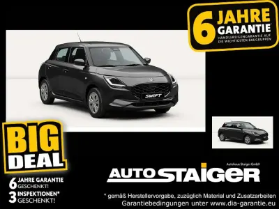 Neu Suzuki Swift Club 83 PS (61 kW) 2026 Super black pearl metallic Limousine