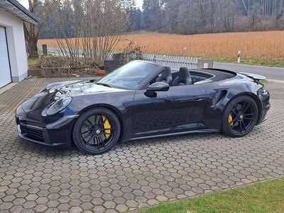 Gebraucht Porsche 911 Turbo S Cabriolet 650 PS (478 kW) 2020 Tiefschwarz Cabrio