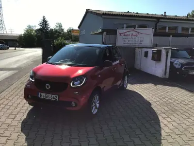 Gebraucht Smart ForFour Basis 71 PS (52 kW) 2018 Schwarz Kleinwagen