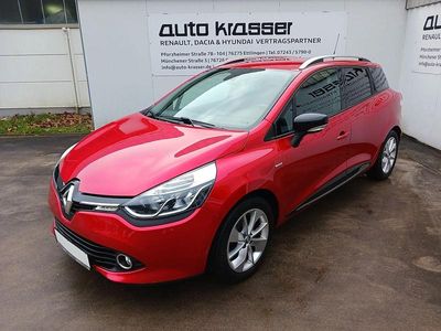 Gebraucht Renault Clio GrandTour LIMITED Deluxe 90 PS (66 kW) 2016 Rot Kombi