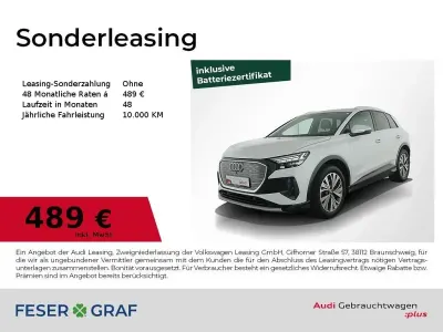 Gebraucht Audi Q4 e-tron Ambiente 219 kW (299 PS) 2023 Gletscherweiß metallic SUV