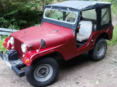 Gebraucht Jeep CJ 58 PS (42 kW) 1960 Rot SUV