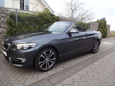 gebraucht BMW 218 i Cabrio Luxury Line, Autom., Kamera, 1. Hand