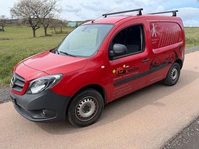 Gebraucht Mercedes Citan 109 90 PS (66 kW) 2018 Rot Van / Kleinbus