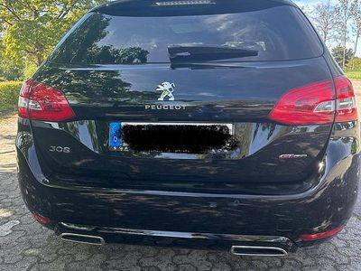 Gebraucht Peugeot 308 SW GT-line 131 PS (96 kW) 2019 Schwarz Kombi