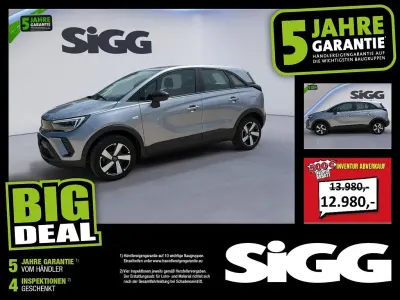 Gebraucht Opel Crossland Edition 110 PS (80 kW) 2022 Grau SUV