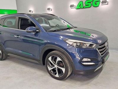 Gebraucht Hyundai Tucson Premium 177 PS (130 kW) 2017 Blau SUV