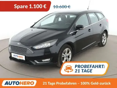 Gebraucht Ford Focus Titanium 150 PS (110 kW) 2015 Schwarz Kombi