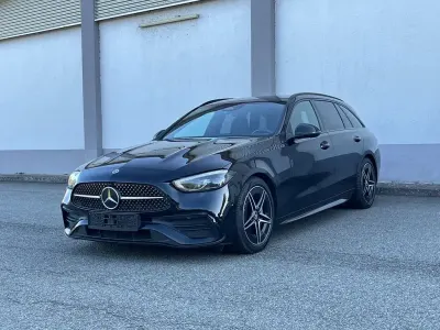 Gebraucht Mercedes C200 AMG line 163 PS (119 kW) 2023 Schwarz Limousine