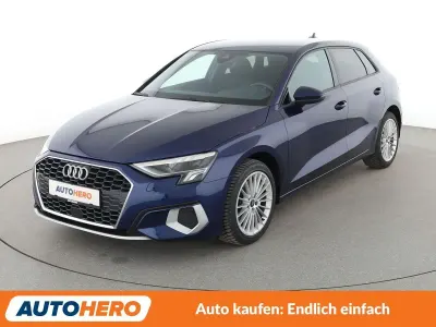 Gebraucht Audi A3 Sportback Advanced 150 PS (110 kW) 2020 Blau Kleinwagen