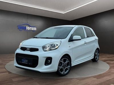 Gebraucht Kia Picanto Spirit 84 PS (61 kW) 2015 Weiß Kleinwagen