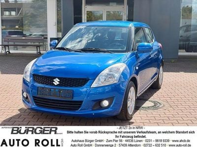 Begagnad Suzuki Swift 94 HK (69 kW) 2013 Blå Halvkombi