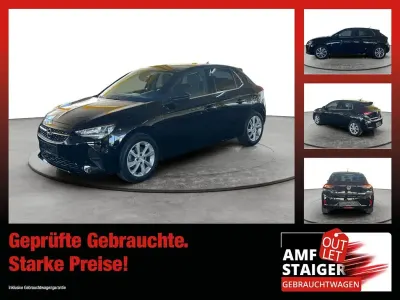 Gebraucht Opel Corsa Elegance 101 PS (74 kW) 2023 Diamant schwarz/karbon schwarz Kleinwagen