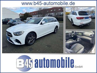 gebraucht Mercedes E300 4MATIC T-Modell 9G AMG LINE PANO DISTRONIC WIDE