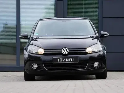 Gebraucht VW Golf VI Style 86 PS (63 kW) 2011 Schwarz Kleinwagen