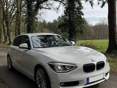 Gebraucht BMW 116 Efficient Dynamics 116 PS (85 kW) 2012 Weiß Kleinwagen