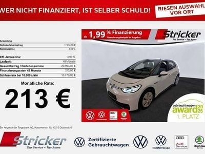 Gebraucht VW ID.3 Business 150 kW (204 PS) 2020 Weiß Kleinwagen