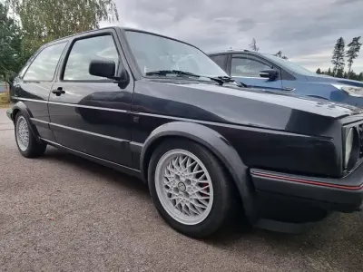 Brugt VW Golf II GT 80 HK (58 kW) 1990 Sort Hatchback
