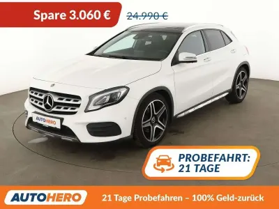 Gebraucht Mercedes GLA220 AMG line 170 PS (125 kW) 2018 Polarweiss SUV