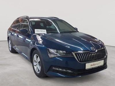 Gebraucht Skoda Superb Ambition 150 PS (110 kW) 2022 Lavablau metallic Kombi
