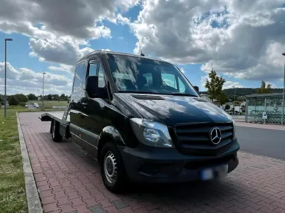 Gebraucht Mercedes 316 163 PS (119 kW) 2015 Schwarz Van