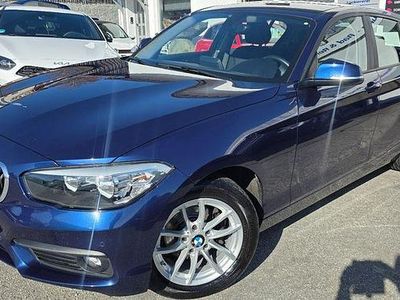 Usata BMW 118 Advantage 136 CV (100 kW) 2016 Blu Utilitaria