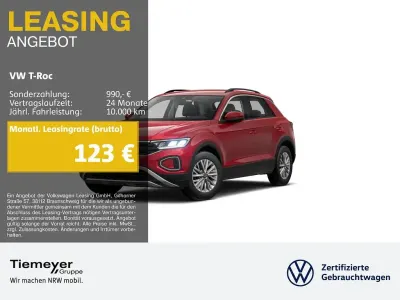 Gebraucht VW T-Roc Life 116 PS (85 kW) 2025 Rot SUV