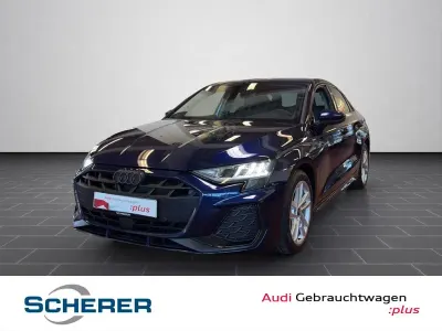 Second-hand Audi A3 S-Line 150 CP (110 kW) 2025 Albastru Berlinǎ