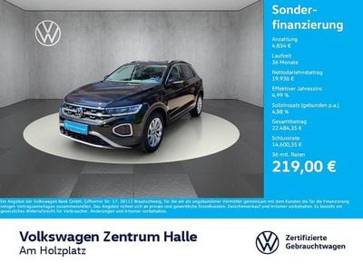 Second-hand VW T-Roc Style 150 CP (110 kW) 2022 Negru SUV