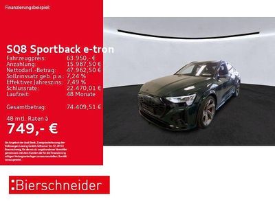 Gebraucht Audi SQ8 Sportback e-tron Ambiente 369 kW (503 PS) 2024 Grün SUV