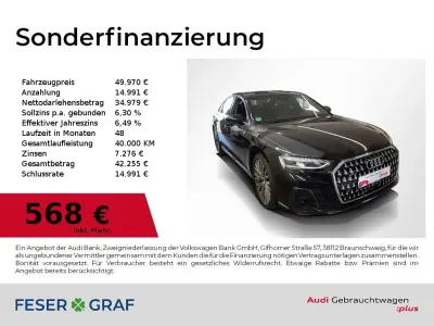 Gebraucht Audi A8 Ambiente 286 PS (210 kW) 2023 Brillantschwarz Limousine