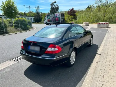 Used Mercedes CLK220 150 HP (110 kW) 2007 Black Coupe