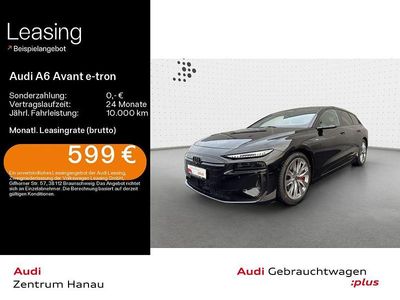 Schwarz Gebraucht 2025 Audi A6 e-tron S-Line Kombi | 76.989 € (Teuer)