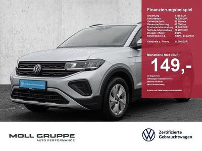 Gebraucht VW T-Cross Life 116 PS (85 kW) 2025 Reflexsilber metallic SUV