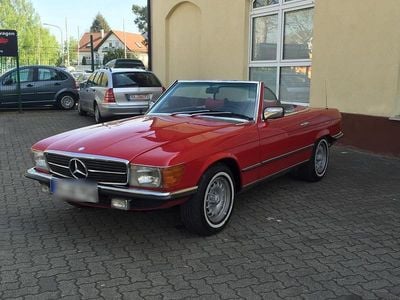 Gebraucht Mercedes SL280 185 PS (136 kW) 1975 Rot Cabrio