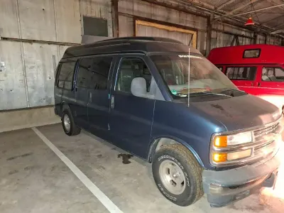 Gebraucht Chevrolet Express 245 PS (180 kW) 1998 Blau Van / Kleinbus