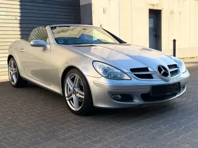 Gebraucht Mercedes SLK200 163 PS (119 kW) 2004 Silber Cabrio