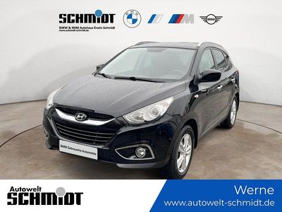 Gebraucht Hyundai Tucson Style 163 PS (119 kW) 2012 (schwarz)  phantom black mineraleffekt SUV