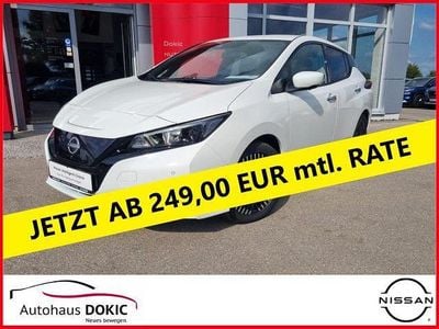 Gebraucht Nissan Leaf N-Connecta 110 kW (150 PS) 2023 Arctic solid white Kleinwagen