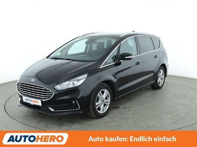 Gebraucht Ford S-MAX Titanium 150 PS (110 kW) 2020 Schwarz Van / Kleinbus