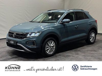Second-hand VW T-Roc Life 116 CP (85 kW) 2025 Albastru SUV