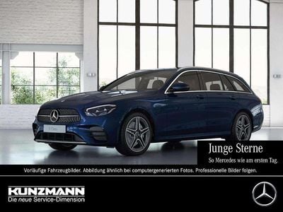 Usata Mercedes E400 AMG 330 CV (242 kW) 2022 Blu Station wagon