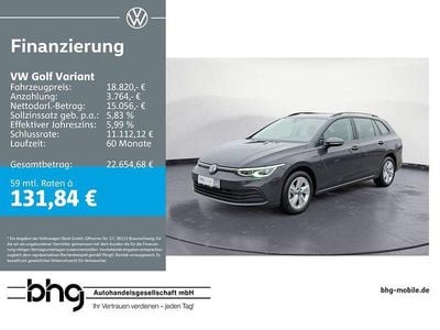 Second-hand VW Golf VIII Life 110 CP (80 kW) 2023 Gri Break