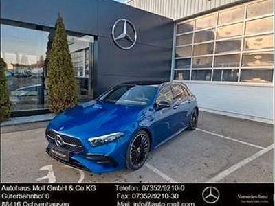 Brugt Mercedes A220 AMG line 190 HK (139 kW) 2025 Blå Sedan