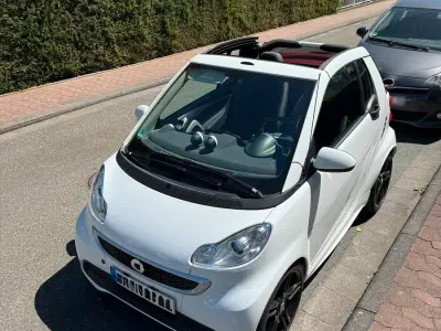 Gebraucht Smart ForTwo Cabrio 84 PS (61 kW) 2014 Weiß Cabrio