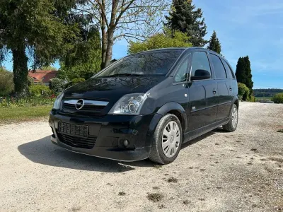 Begagnad Opel Meriva Edition 125 HK (91 kW) 2008 Svart Minibuss