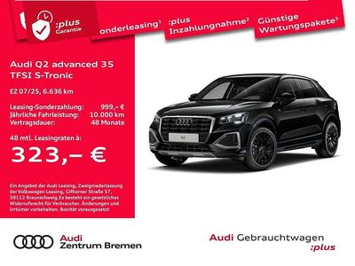 Gebraucht Audi Q2 Advanced Plus 150 PS (110 kW) 2025 Schwarz SUV