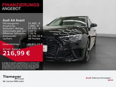Gebraucht Audi A4 S-Line 204 PS (150 kW) 2025 Schwarz Limousine