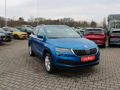 Gebraucht Skoda Karoq Style 150 PS (110 kW) 2021 Blau SUV